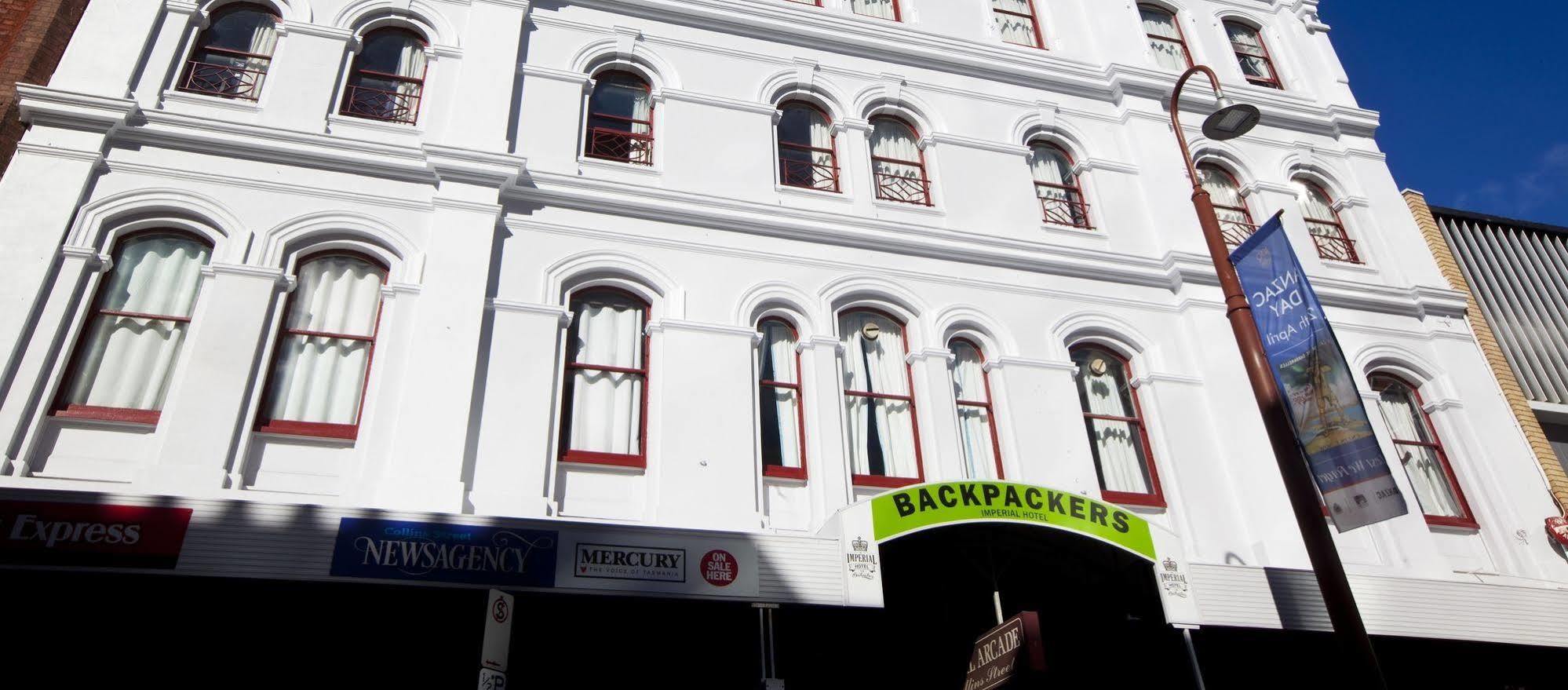 Backpackers Imperial Hotel Hobart Eksteriør bilde